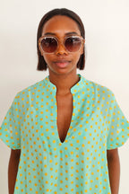 Robe Ample En Voile De Coton Brodé - Paul & Joe - Paul & Joe* - The Bradery