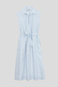 Robe Ample Sans Manches Nouée En Lin - Paul & Joe - Paul & Joe* - The Bradery