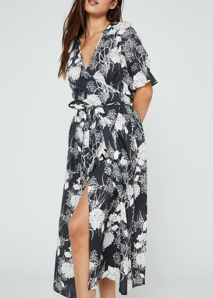 Robe Anastase Delos - Noir - Modetrotter - The Bradery