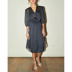 Robe Barbara - Lurex Noir - Rouje* - The Bradery