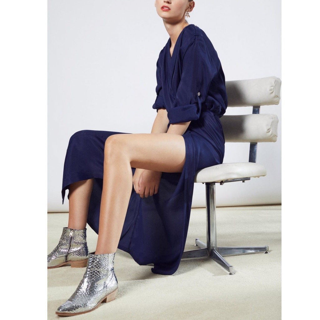 Robe Blondie Dark Blue - Robes - Valentine Gauthier - The Bradery