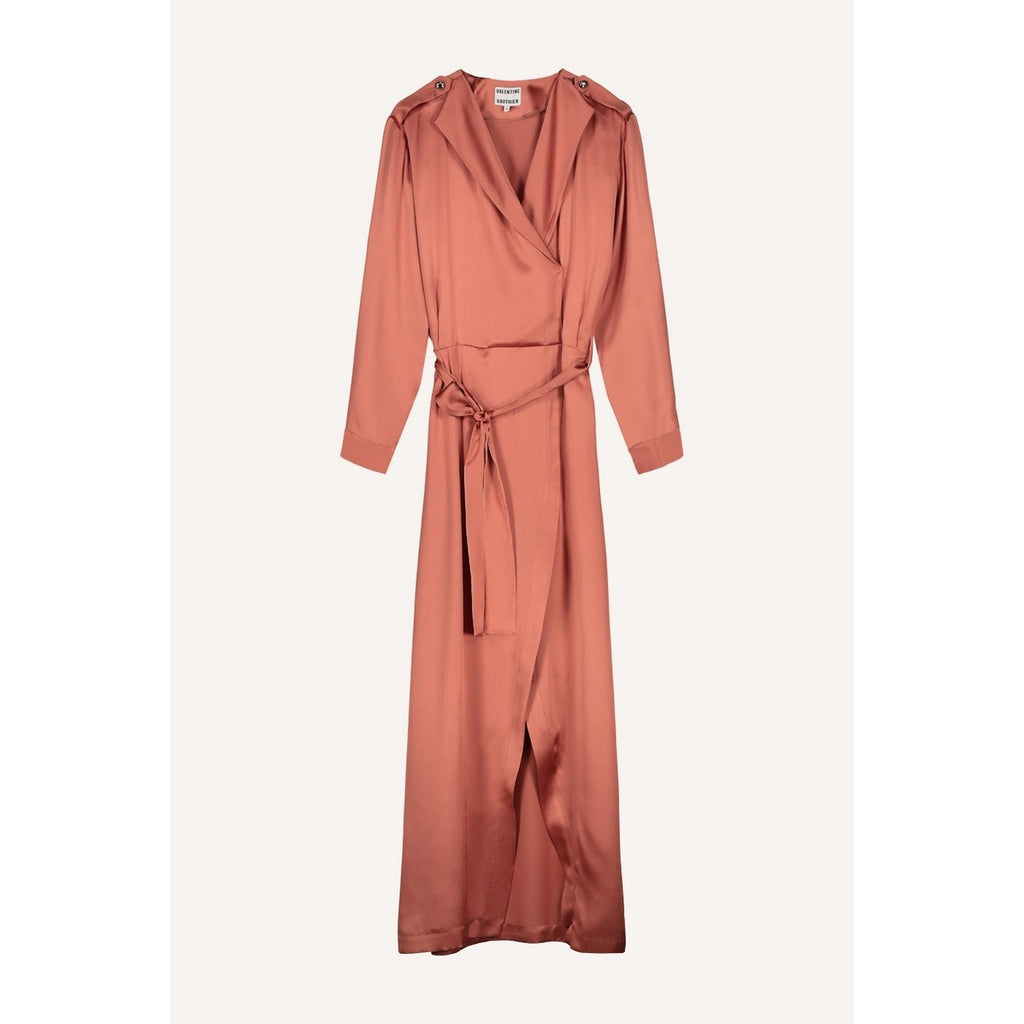 Robe Blondie Satin Sunset - Robes - Valentine Gauthier - The Bradery