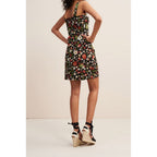 Robe Bretelle Angie - Fraises Noir - Rouje* - The Bradery