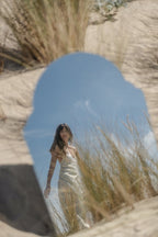 Robe Brigitte - Lame - Plume Paris - The Bradery