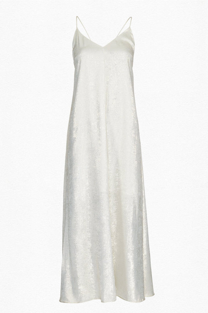 Robe Brigitte - Lame - Plume Paris - The Bradery