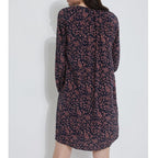 Robe Courte Imprimé Myosotis - Imprimé Myosotis - Femme ROBES Cyrillus