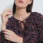 Robe Courte Imprimé Myosotis - Imprimé Myosotis - Femme ROBES Cyrillus