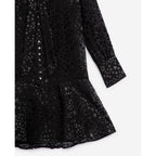 Robe Courte Noire À Imprimé Étoilé - Femme - The Kooples - The Bradery