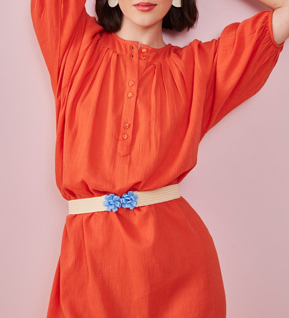 Robe Edeliette - Tangerine - Des Petits Hauts - The Bradery