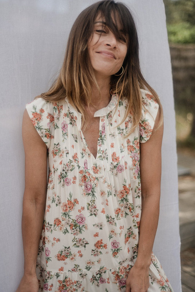 Robe Emily Imprimé Fleuri - Imprimé - Plume Paris - The Bradery