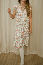 Robe Emily Imprimé Fleuri - Imprimé - Plume Paris - The Bradery