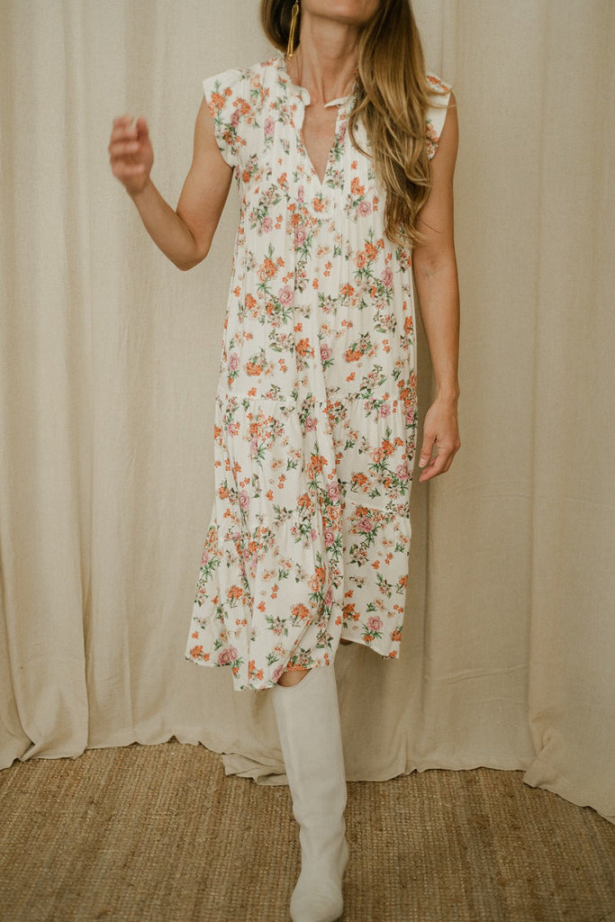 Robe Emily Imprimé Fleuri - Imprimé - Plume Paris - The Bradery