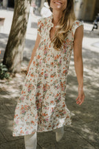 Robe Emily Imprimé Fleuri - Imprimé - Plume Paris - The Bradery