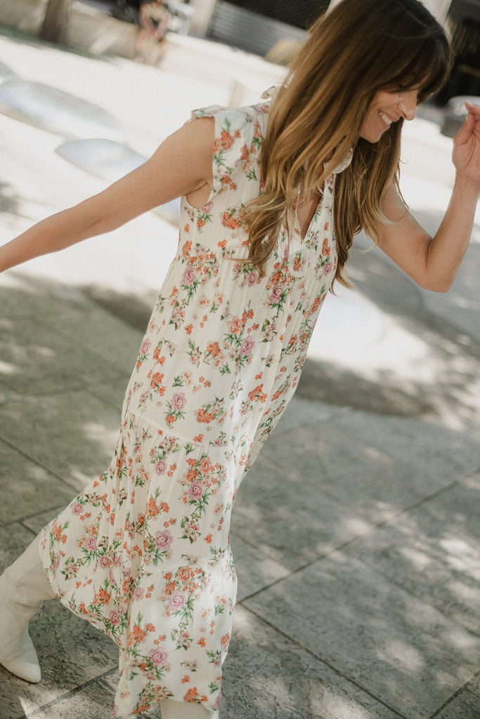 Robe Emily Imprimé Fleuri - Imprimé - Plume Paris - The Bradery