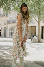 Robe Emily Imprimé Fleuri - Imprimé - Plume Paris - The Bradery