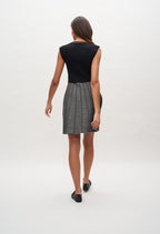 Robe En Maille Marguerite - Bicolore - Claudie Pierlot - The Bradery