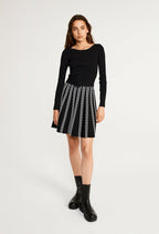 Robe En Maille Maud - Bicolore - Claudie Pierlot - The Bradery