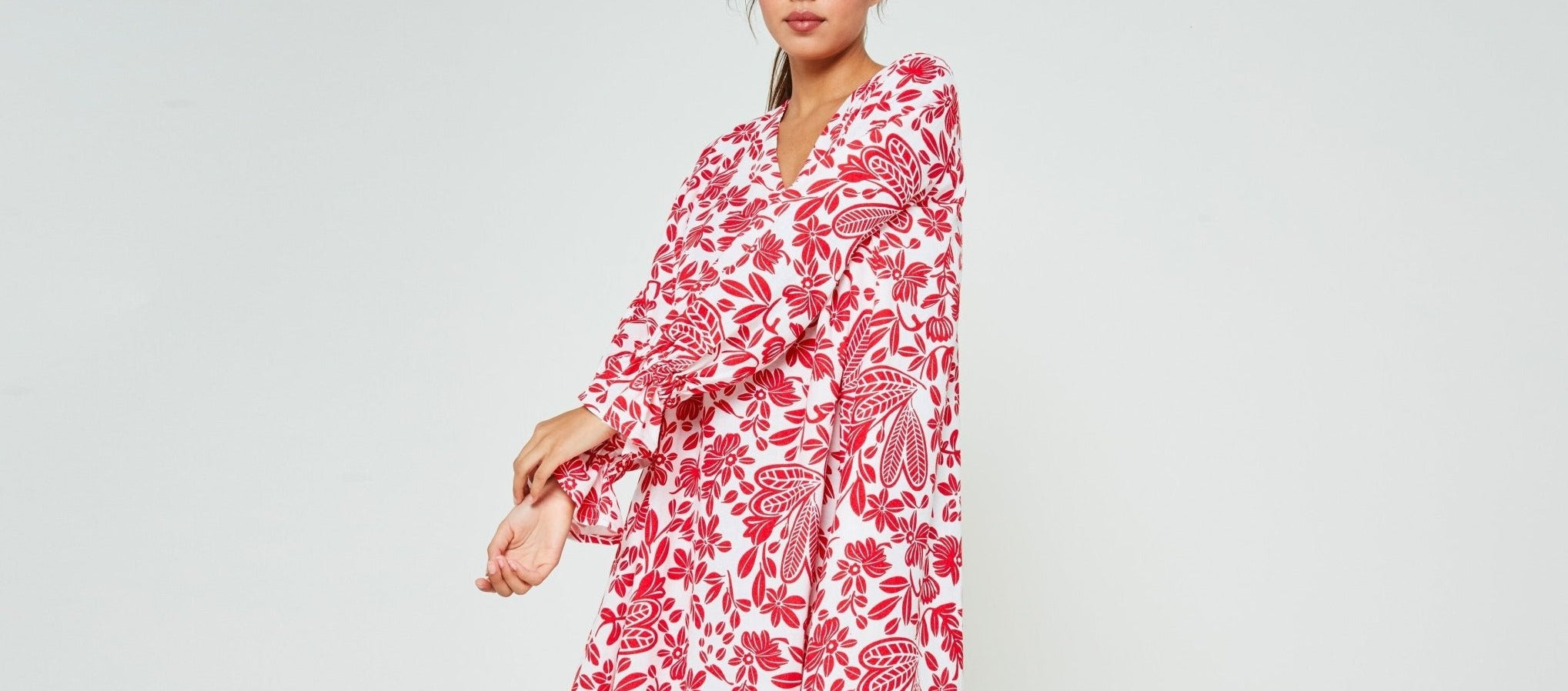 Robe Fernanda Fokis - Rouge - Modetrotter - The Bradery