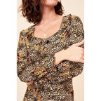 Robe Gaspard - Fauve Imprimé - Rouje* - The Bradery