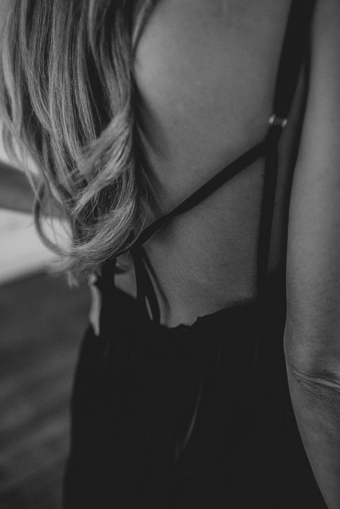 Robe Jenna - Black - Plume Paris - The Bradery