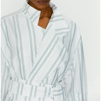 Robe Kate - Green Stripes Robes Et Combinaisons Margaux Lonnberg