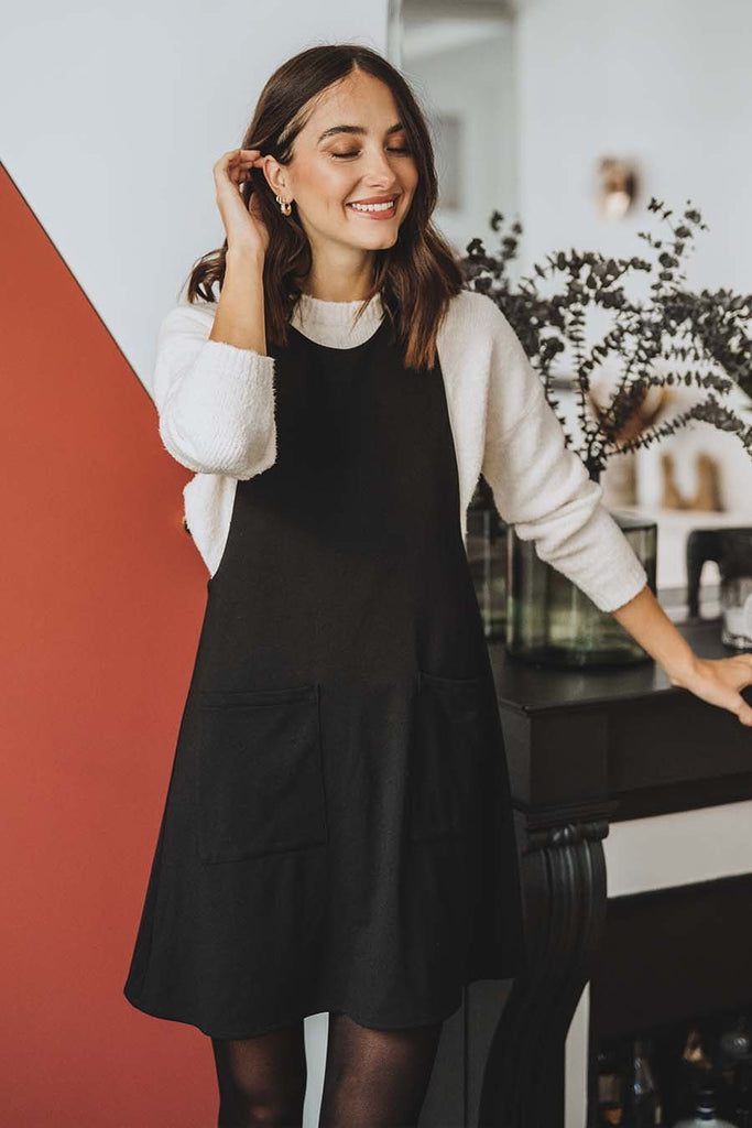 Robe Léon Noir - Saaj Paris - The Bradery