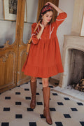 ROBE LILI AMBRE COTON - Saaj Paris - The Bradery