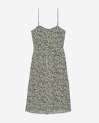The Kooples - Robe Longue Imprimée Sans Manches Fluide - Femme