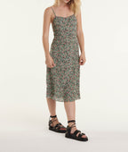 The Kooples - Robe Longue Imprimée Sans Manches Fluide - Femme