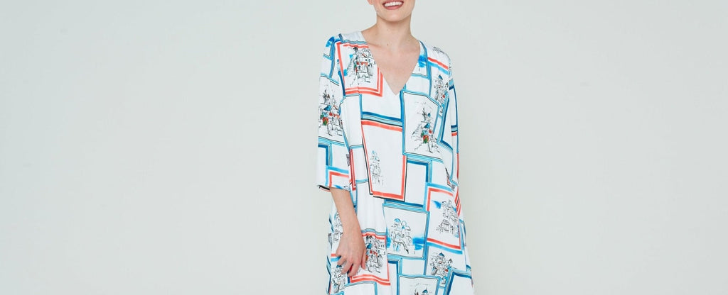 Robe Mado Pono - Blanc - Modetrotter - The Bradery