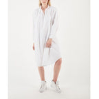 Robe Okeeffe White Cotton - Robes - Valentine Gauthier - The Bradery
