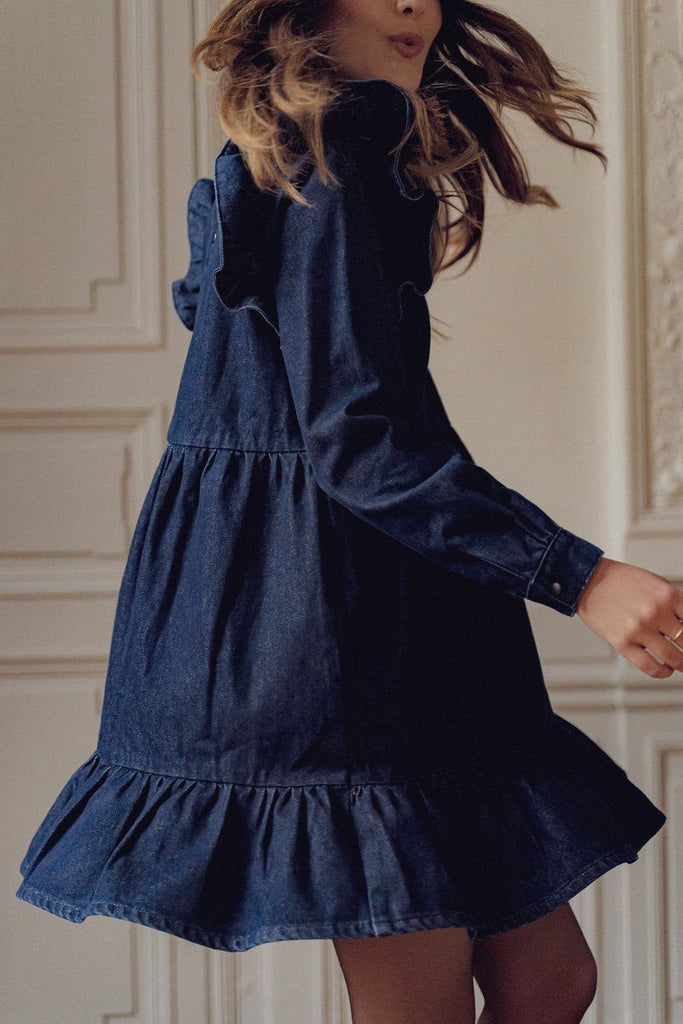 Robe Philipa Denim - Bleu