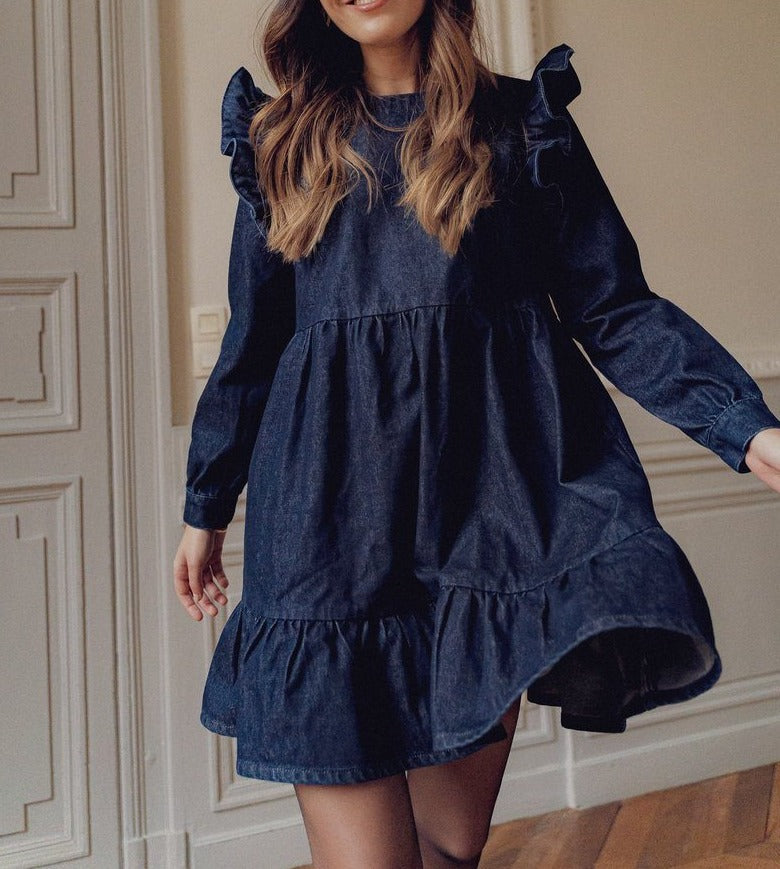 Robe Philipa Denim - Bleu