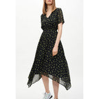 Robe Rabelia - Print Fonce - Claudie Pierlot - The Bradery