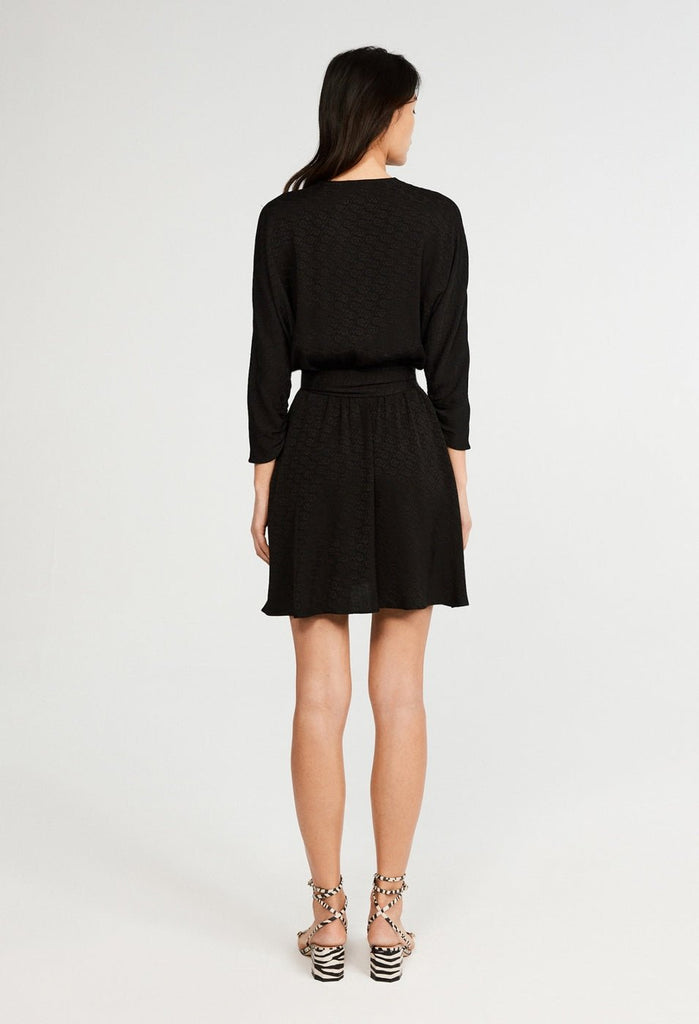 Robe Raffina - Noir - Claudie Pierlot - The Bradery