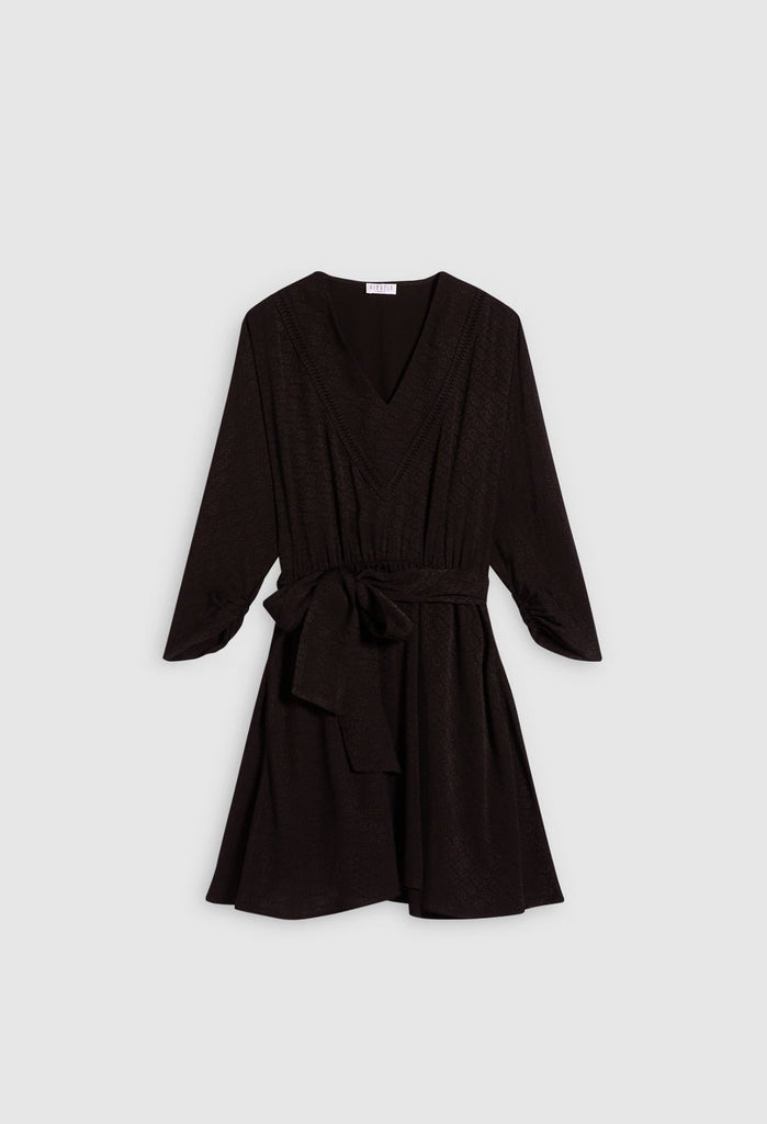Robe Raffina - Noir - Claudie Pierlot - The Bradery
