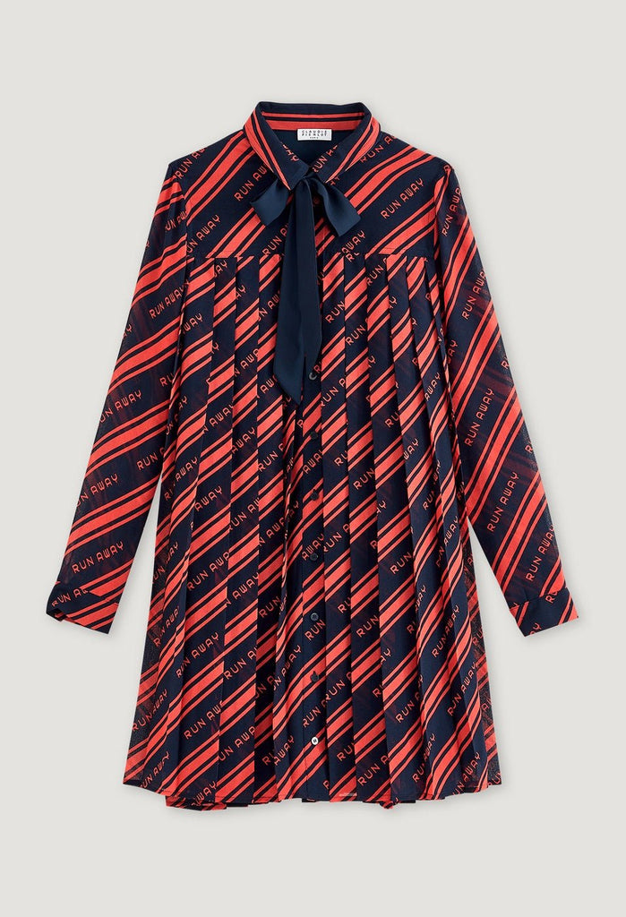 Robe Ramses Runaway - Print Fonce - Claudie Pierlot - The Bradery