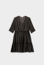 Robe Raucha - Print Fonce - Claudie Pierlot - The Bradery