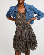 Robe Raucha - Print Fonce - Claudie Pierlot - The Bradery