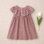 Robe Renée - Enfant Fille - Vieux Rose