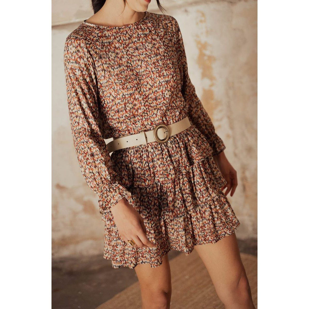 Robe Reolia Flowly - Marron