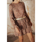 Robe Reolia Flowly - Marron
