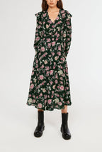 Robe Rieuse - Print Fonce - Claudie Pierlot - The Bradery