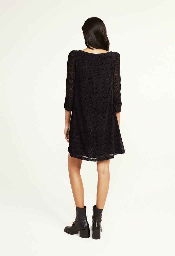 Robe Rififi Velvet - Bicolore - Claudie Pierlot - The Bradery