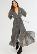 Robe Ripon - Print Fonce - Claudie Pierlot - The Bradery