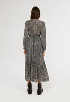 Robe Ripon - Print Fonce - Claudie Pierlot - The Bradery