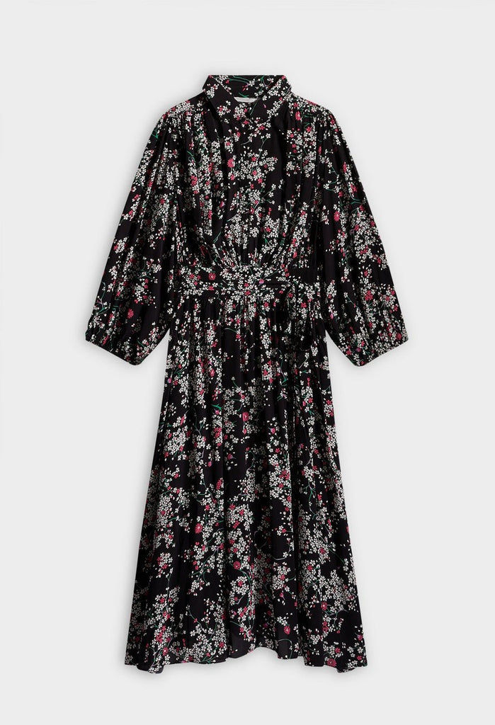 Robe Rivka - Print Fonce - Claudie Pierlot - The Bradery