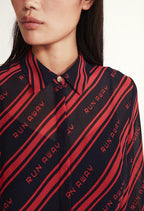 Robe Romila - Print Fonce - Claudie Pierlot - The Bradery