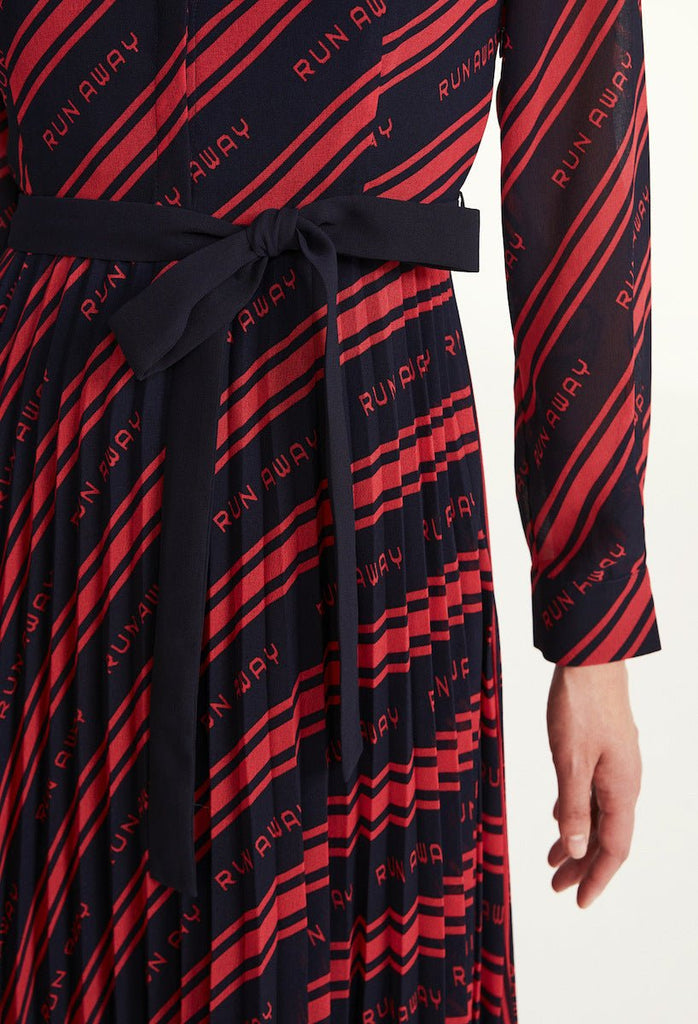 Robe Romila - Print Fonce - Claudie Pierlot - The Bradery