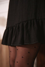 Robe Rosie Noir - Saaj Paris - The Bradery